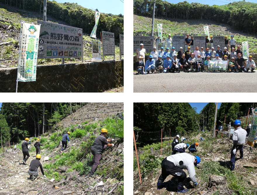 熊野鶯の森(和歌山県企業の森事業)イベントを開催しました